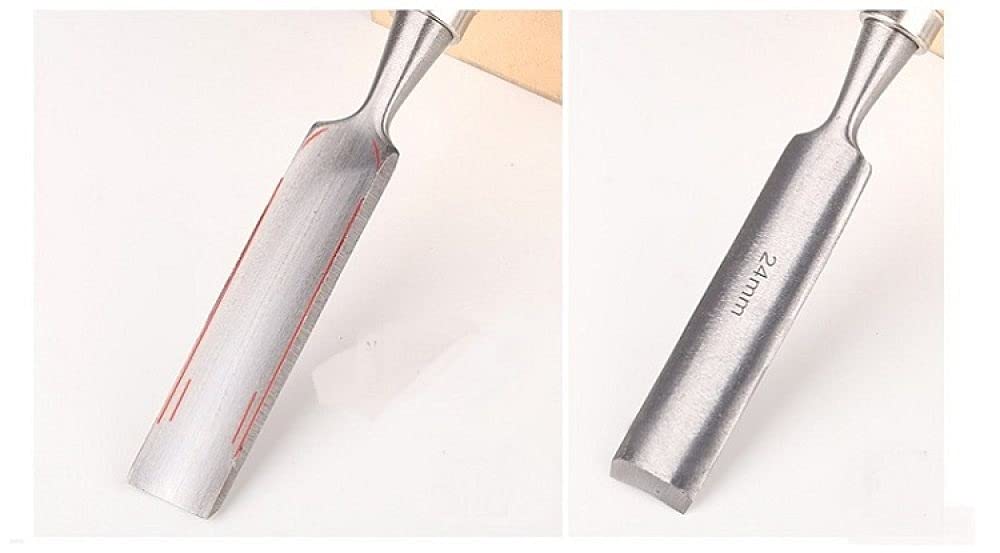 1 szt. 6,12,18,24mm zestaw dłuta półokrągłego do rzeźbienia w drewnie dłuto narzędzie do obróbki drewna, półokrągłe dłuto, 12mm x 1 szt.