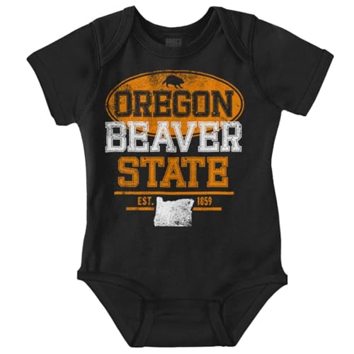 Oregon OR Beaver State Pride Souvenir Baby Romper Boys or Girls