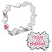 Square Plaque / Frame Cookie Cutter by LilaLoa - 4 Inches - Ann Clark - US Tin Plated Steel