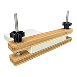 Bamboo Bookbinding Spine Press, 11 Inch Narrow Book Press for Spine Shaping and Bookbinding, for DIY Book