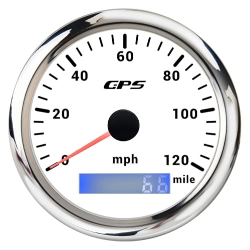 I[goCsvQ[W 85mm GPS Xs[h[^[ Q[W Aeit 7FobNCg 60KMH sv  {[g bgp 12V24V(0-120MPH WS)