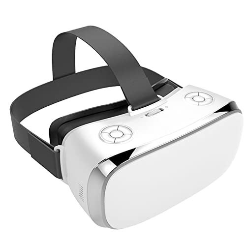Occhiali per realtà virtuale 3D, visualizzatore di film a 360° con gamepad, sistema Android, connessione WiFi, supporto video panoramico e film 3D, ottimo regalo per adolescenti e adulti