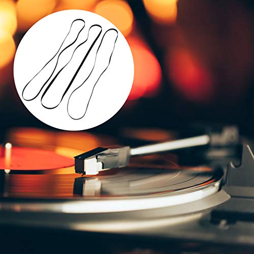 6Pcs Belt- Driven Driven Tape Turntables Maintenance Replacement Kinds Width Drive Of Rubber Re Machine Phonograph Caste Recorder Phono All For Turntable Belt Mm Kits #TOP5