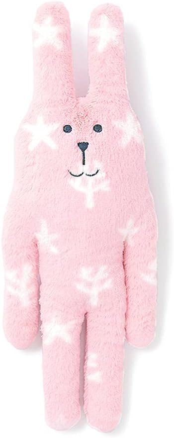 Craftholic Soft Plush Cushion Doll Aquarium Series - Rab Bunny/ Sloth Bear / Korat Cat / Loris Monkey- Size Small (Pink Coral Rab Bunny)