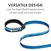 Ruffwear Hands Free Dog Lead, Waist Belt for Running, Walking or Hiking, All Sized Breeds, Length: 1.8 m (6 ft), Width: 25 mm (1 in), Blue Mountains, Flat Out Leash, 40304-902