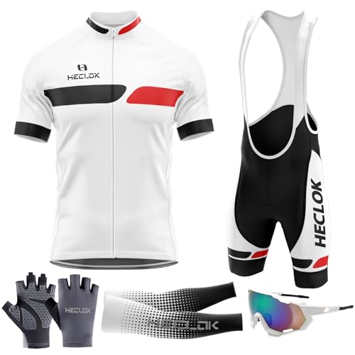 Respirant maillot velo route en textile technique et short gel 9D