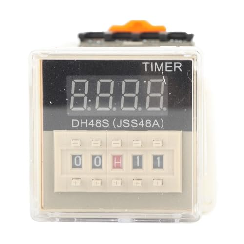 Relais temporisé 220V DH48S-2Z pour éviter les surcharges électriques industrielles avec socle