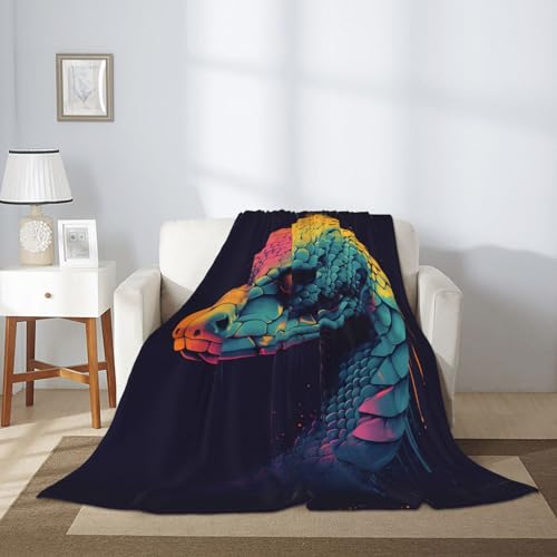 Couverture en flanelle plaid douillet pour soirées sur le canapé - 3
