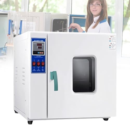 15.6L Silent Laboratory Drying Oven, Digital Display, Blow Drying Oven, Lab Oven for Research, Temperature Range +50°F to 572°F, Ideal for Scientific Experiments