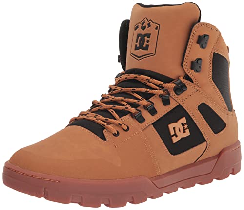 DC Men's Pure High-top Water Resistant Boot Skate Shoe Snow