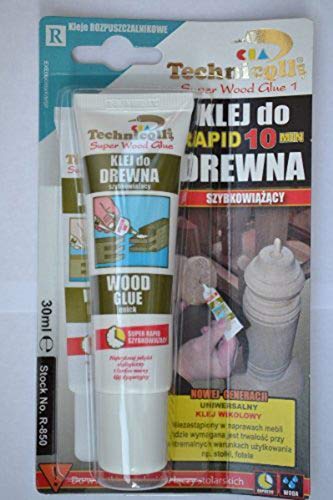 1 COLLE TRANSPaRENTS RÉSISTANTS POUR BOIS AGGLOMÉRÉ EN MDF CONTREPLAQUÉ, À ÂME PaNNEAUTÉE 30 ML-HAUTE QUALITÉ TECHNICQLL