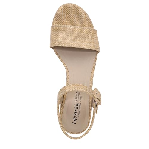Sandale à talon confortable plateforme LifeStride Rhythmn contre la fatigue