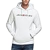 JACK & JONES JJECORP Old Logo Sweat Hood Sudadera con Capucha, Blanco, L para Hombre