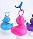 BG International 24 schwimmende Enten, 11 cm, zum Angeln auf Enten