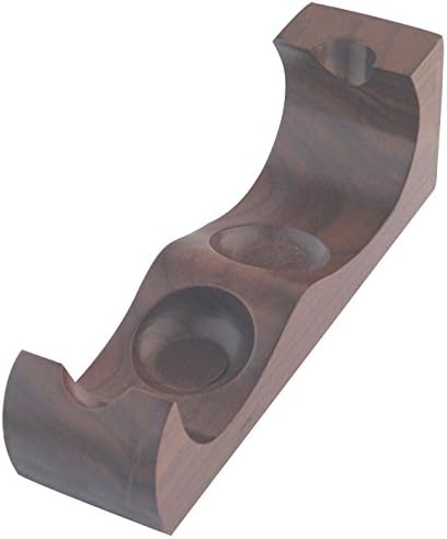 P816 2 Pipe Holder, Walnut
