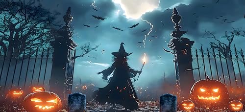 Halloween 7x16ft Garage Door Cover - image 7