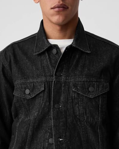 Image of GAP Men's 100% Cotton Regular Fit Stylish Denim Jacket