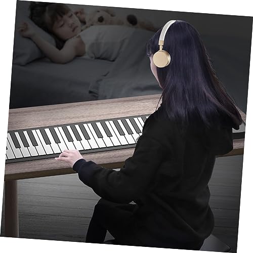 BESTonZON Rouleau De Piano Clavier De Piano Pliable Clavier Électronique Instruments De Musique Pour Adultes Piano Électrique Piano Pour Adultes Clavier Pliable Gel De Silice - Les Beatles, Paul McCartney, John Lennon, RIngo Starr, George Harrison BESTonZON Rouleau De Piano Clavier De Piano Pliable Clavier Électronique Instruments De Musique Pour Adultes Piano Électrique Piano Pour Adultes Clavier Pliable Gel De Silice – Image 8