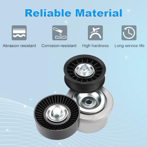 Serpentine Drive Belt Tensioner Kit Compatible with Chrysler Aspen 39120 by VANJING - Used condition - Image 4