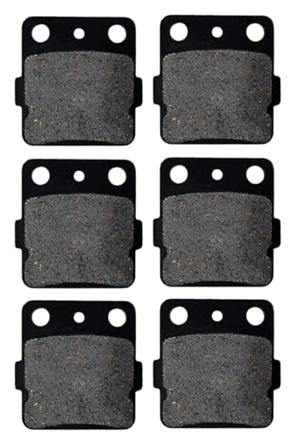 �p�b�h �p�b�h �u���[�L �p ATC250 RD 1983-1984 TRX 300 1993-2011 TRX400EX 400EX 1999-2009 �t�H�[�g���b�N�X �X�|�[�c���b�N�X �����p�I�[�g�o�C�t�����g�����A�u���[�L�p�b�h(3 Pair)