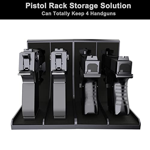 MINGOR Pistol Rack Handgun Holder, Foam Protective Pistol Gun Stand Storage, Gun Safe Organizer Accessories by MINGOR - Image 2