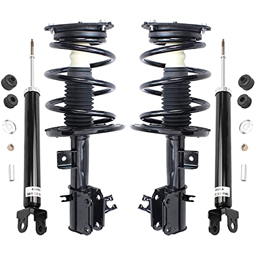 Black Friday - 50% OFF Detroit Axle - Front Struts + Rear Shocks Replacement for 2009-2014 Nissan Maxima Sedan- 4pc Set