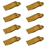 RAParts (8) Bucket Teeth Fits Caterpillar Skid Loaders 247 257 257B 262B Fits CAT 132472