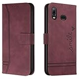 【Matériel de haute qualité】- Cet étui pour Huawei Y6 2019/Honor 8A est fabriqué en cuir souple PU de qualité supérieure avec un étui intérieur spécial TPU. L'étui en cuir PU est durable et résistant aux éraflures et aux empreintes digitales. pratique et élégant,elle protège votre smartphone dans tous les sens,anti chocs et chutes.