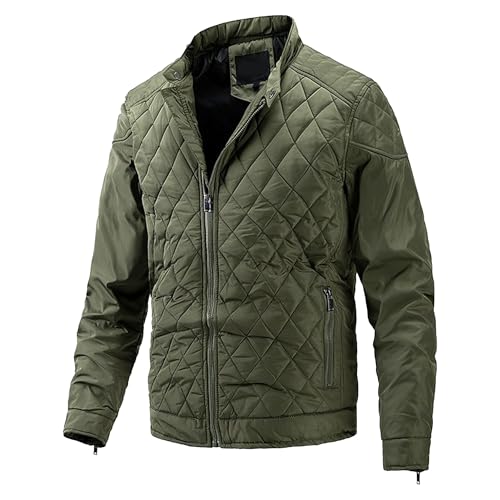Veste universitaire homme look automne blouson matelassé quotidien