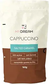 Cappuccino sem Açúcar e sem Lactose de Caramelo 160g - My Dream
