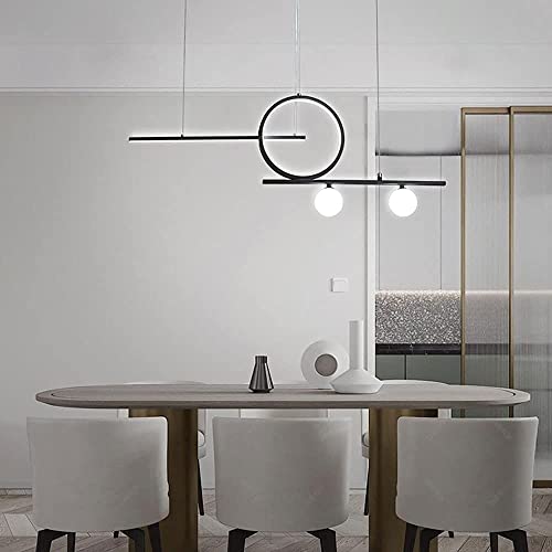 Suspension LED minimaliste moderne au design géométrique pour un intérieur raffiné