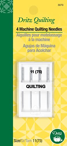 10 Organ HLX5 TITATNIUM (PD) Needles for Brother PQ-1300, PQ-1500, PQ-1500S, Husqvarna Viking Mega Quilter, Pfaff 1200 Grand Quilter ~ Multiple Sizes! (Metric 100/16)