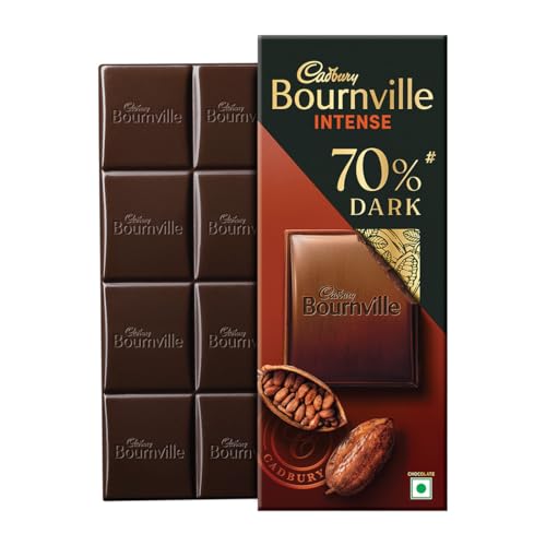 Cadbury Bournville Rich Cocoa 70% Dark Chocolate Bar, 75 Gm