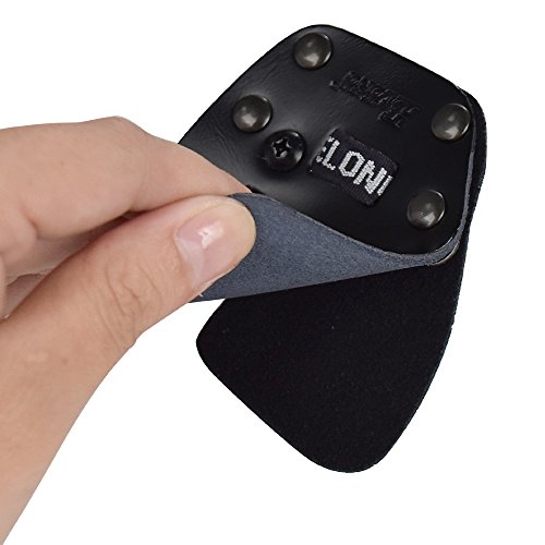 image for Szeo Archery Cow Leather Finger Tab Shooting Tabs Finger Saver Protect