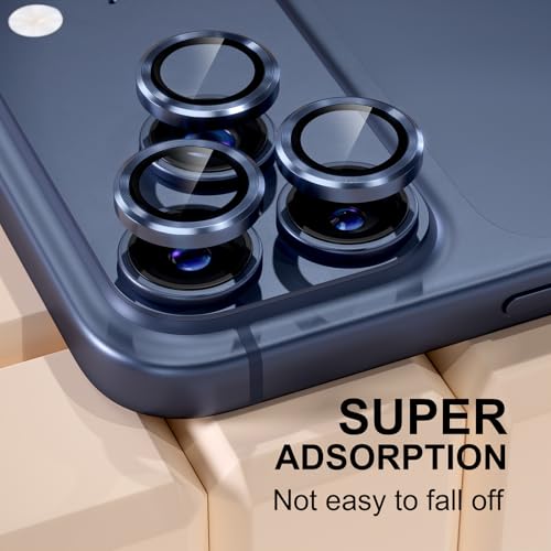 Protection objectif iPhone 17 Pro Max en métal contre les chocs