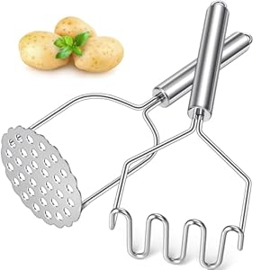 Sopito Presse-purée Kartoffelstampfer 2 Stück Edelstahl