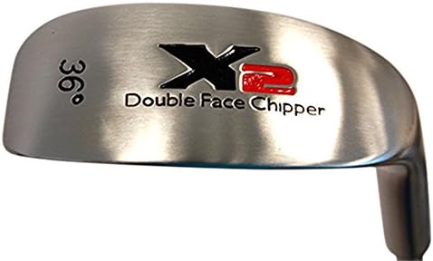 Men's X2 Double Face 2-Sided Golf Chipper, 36 Degree Utility Wedge Club for Right Handed and Left Handed Golfers