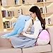 LVPU Dolphin Stuffed Animals Plush Pillows Soft Sea Animal Plush Toys Dolls Stuffed Animal Plushies Gifts for Kids (PINK-10.5Inch)