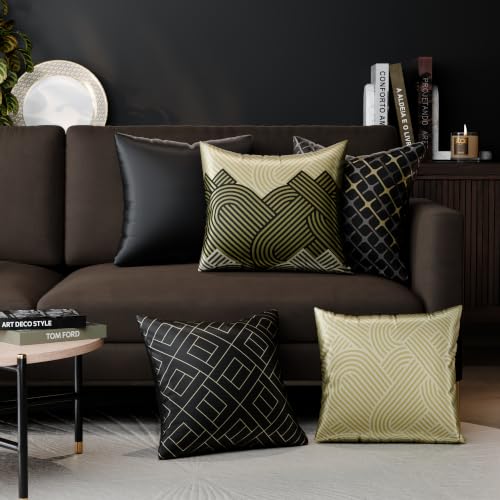 Image of Stoa Paris Cushion Cover Set of 5, Home Decor for Sofa, Bed & Living Room, Digital Printed Cushion Cover 16 Inch x 16 Inch, Soft Touch Finish, Hidden Zip Closure, Anastasia's Waltz - Anastasia