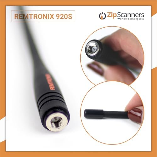 Antenna for Police Scanner Radios | Remtronix 920S | SMA End Type | 400-480MHz and 700~900MHz UHF Digital, Analogue and Separate Antenna | Flexible Whip 9 Inch | Increases the - 2