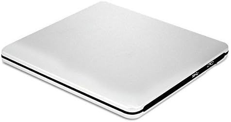 MthsTec USB 3.0 Ultra Slim Aluminum External DVD RW/CD RW Burner/Writer/Rewriter Drive for Laptops โ Silver
