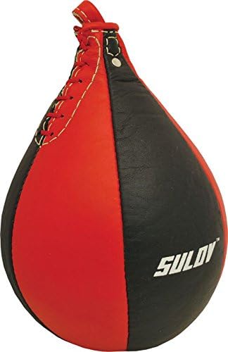 Boxen Punch Balls, Unisex, Boxen Punchingbälle SULOV, black/red, One Size