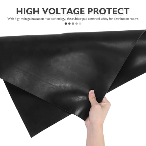 Tapis isolant haute tension antidérapant contre les chocs électriques - 4