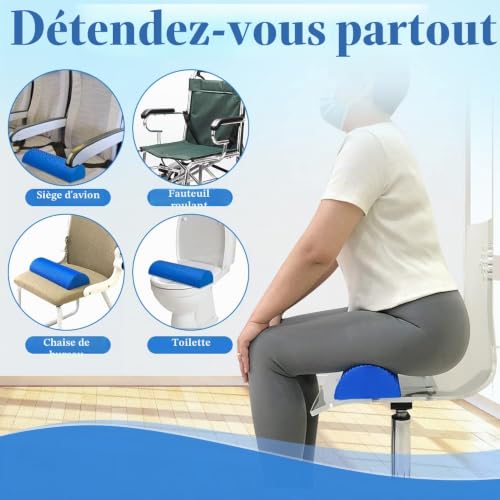 Mybow BBL Coussin de fessier brésilien pour s'asseoir après une chirurgie, une hémorroïde après une chirurgie, un siège de toilette en mousse – vue 3