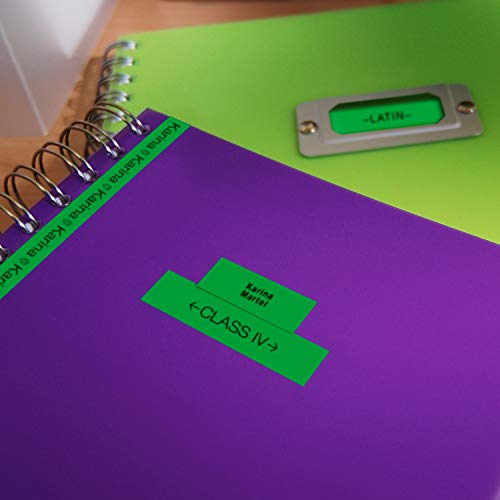 Brother Tape Cartridge 0.5In Wide, Non-Laminated Black On Green (M731) #TOP4