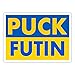 Spreadshirt Puck Futin Stand with Ukraine vs Russie Drapeau Flag Autocollant, Taille Unique, Blanc Mat