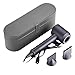 Meijunter (Black) PU Leather Hard Case Compatible with Dyson Supersonic Hair Dryer,Travel Portable Case Cover Bag Storage for Hair Dryer
