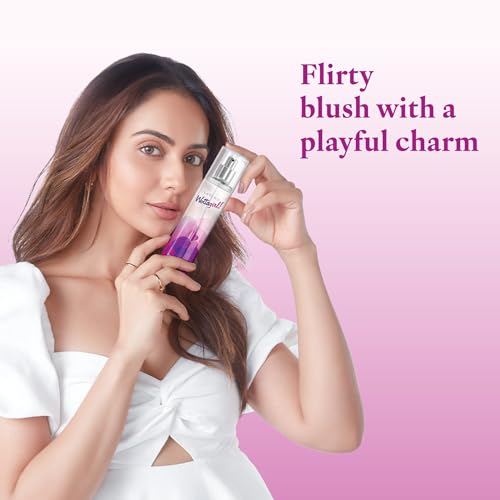 Image of Layer'r Wottagirl Secret Crush Body Splash for Women 135ml | Long-lasting body splash with mandarin, pineapple & vanilla notes. Fruity fragrance for everyday freshness and wear.