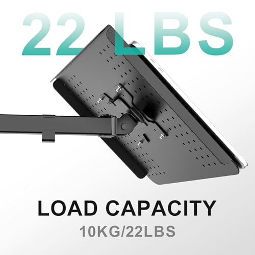 Image of WALI Laptop and Monitor Stand for 17 inch Notebook and 27 inch Screen