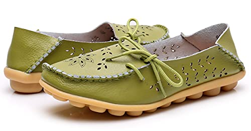 Image of VenusCelia Women's Breathable Comfort Walking Office Flat Loafer